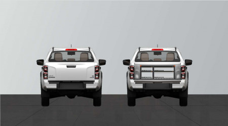 Dobbeltbund til Isuzu D-Max Dobbelt kabine 4-skuffer H: 430 mm