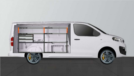 LS3 Bilindretning til Expert, Jumpy, Vivaro , Scudo & ProAce