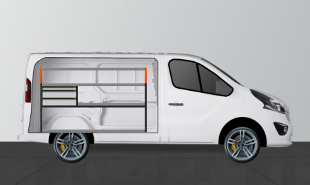 V-LS3 Bilindretning til Talento, NV300, Vivaro & Trafic L1H1
