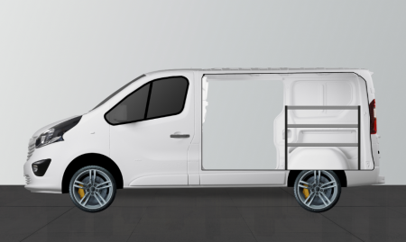 H-BAS Bilindretning til Talento, NV300, Vivaro & Trafic L1H1