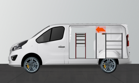 H-SDH4-420 Bilindretning til Talento, NV300, Vivaro & Trafic L1H1