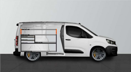 LS3 Bilindretning til Berlingo, Combo, Proace City & Partner L2 