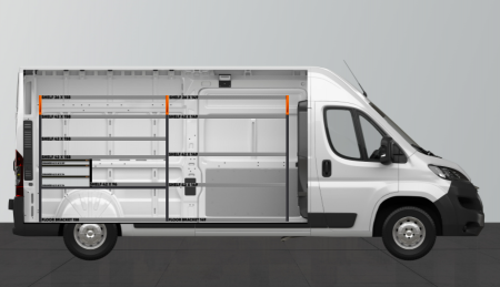V-LS3 Bilindretning til Proace Max, Boxer, Ducato, Jumper & Movano L3H2