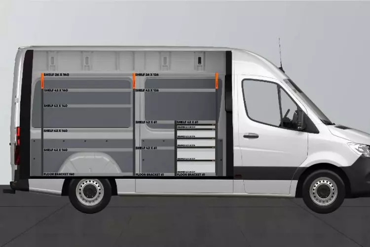 PRO5 bilindretning Mercedes Sprinter