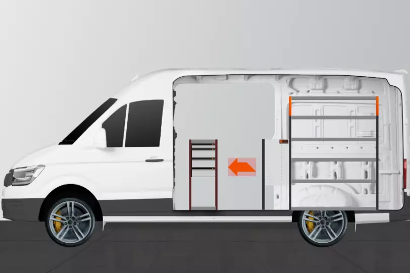 LD42 bilindretning Mercedes Sprinter