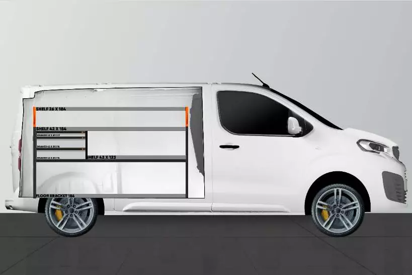 LS3 bilindretning Citroën Jumpy