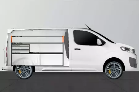 LS3 Bilindretning til Expert, Jumpy, Vivaro , Scudo & ProAce L2 
