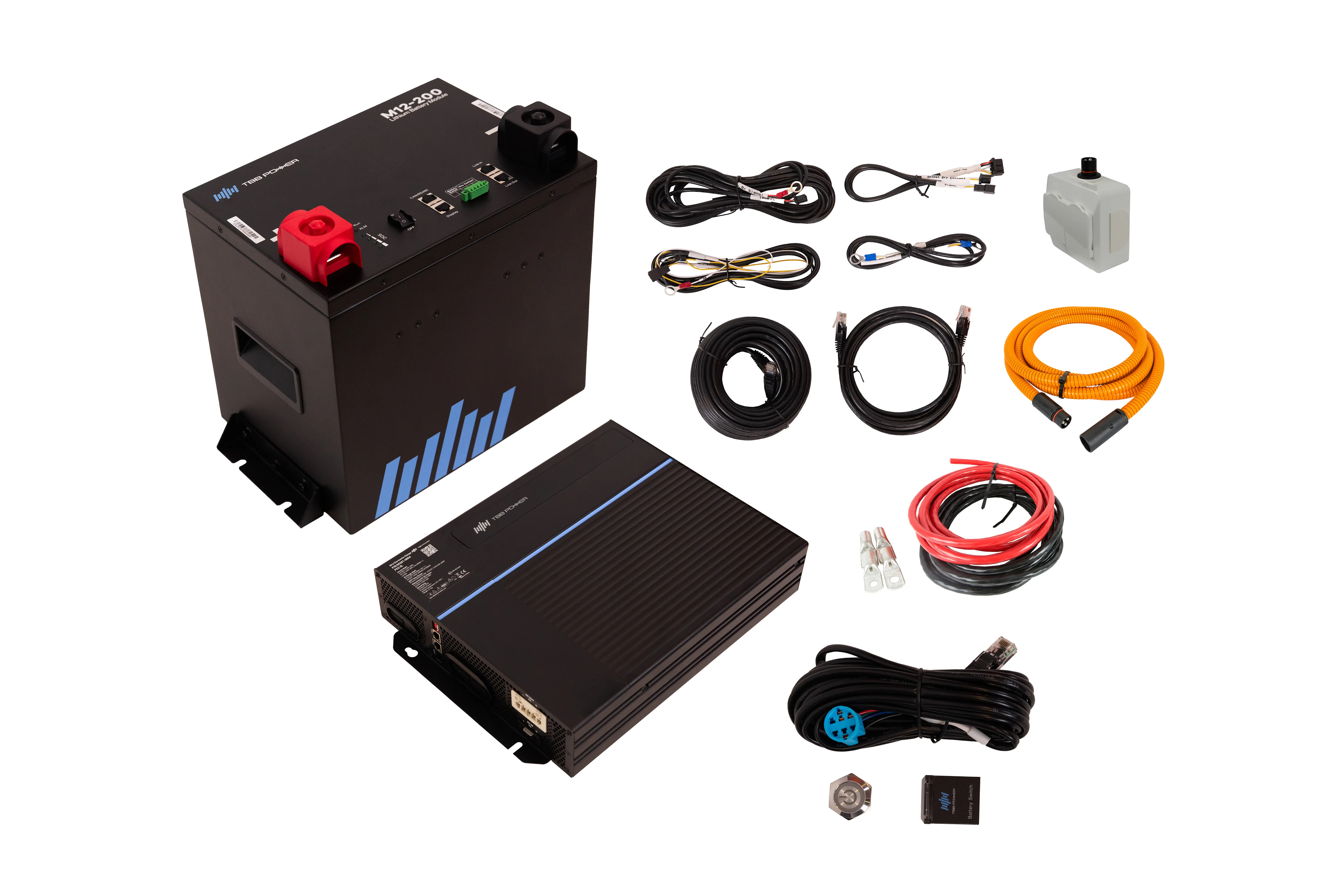 Strømforsyning 3kW 200 Ah