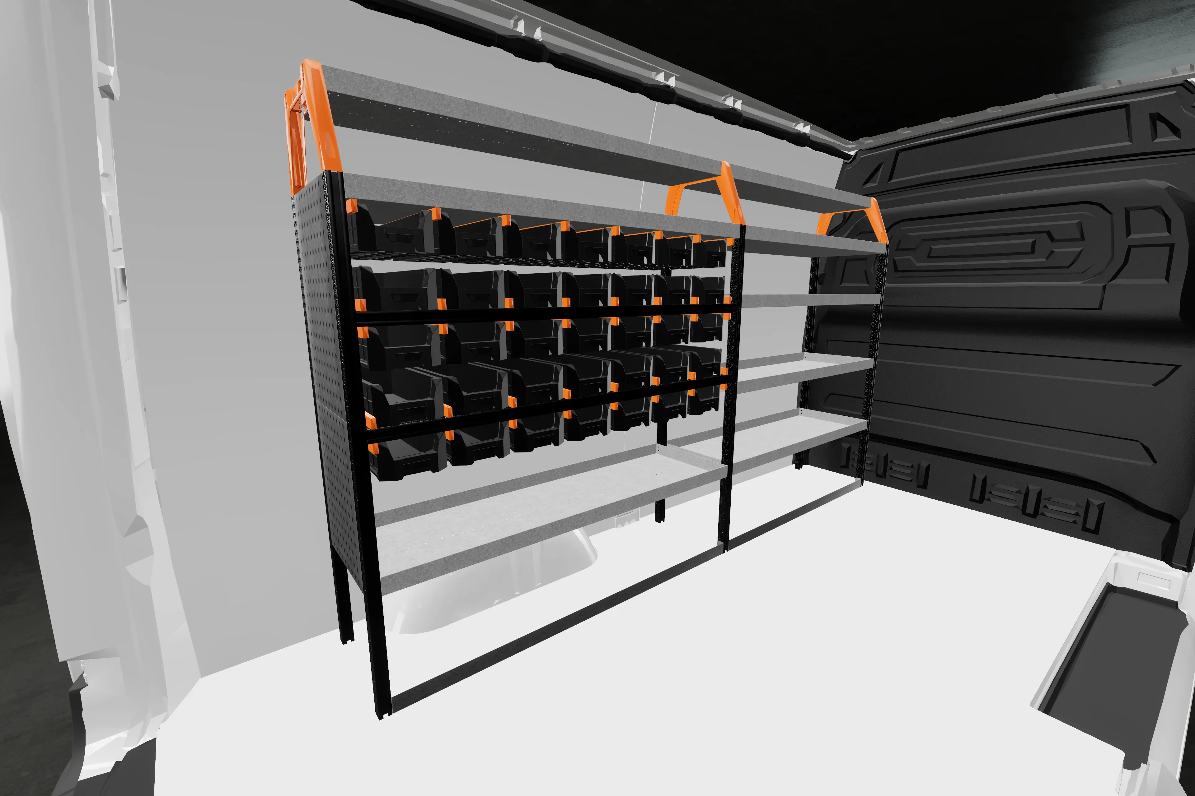 Rack bilindretning Mercedes 