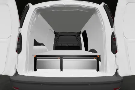 Dobbeltbund H:290 mm 3-skuffer til VW Caddy Cargo & Ford Connect L2 med standardvæg