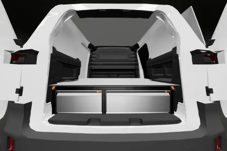 Dobbeltbund H:272 mm 3 skuffer til Volkswagen ID Buzz Cargo med Standard komfortvæg